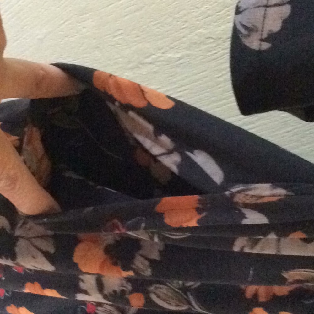 GU floral ladybug kimono robe style long cardigan. - Picture 3 of 15